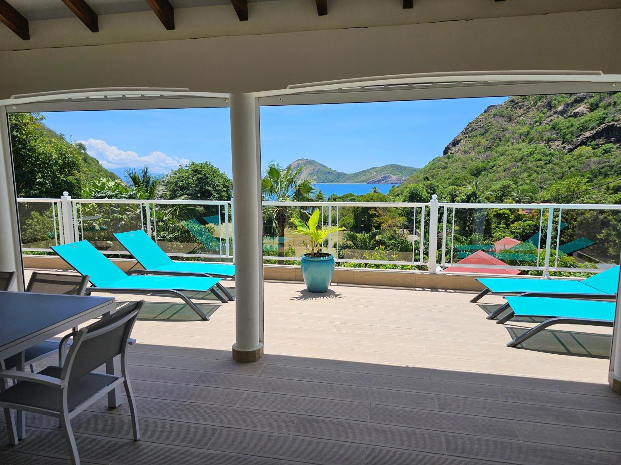 Villa Celyote - Haut De Villa, Vue Mer, A 150M De La Plage Anse Figuier تير-دي-هوت المظهر الخارجي الصورة